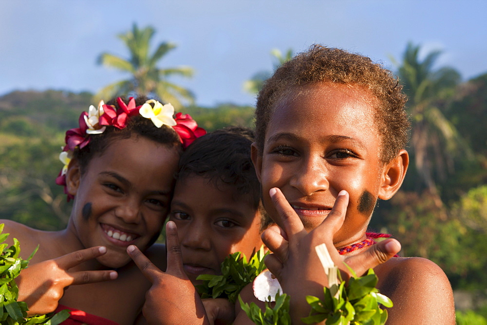 Native Children of Fiji, Makogai, Lomaviti, Fiji