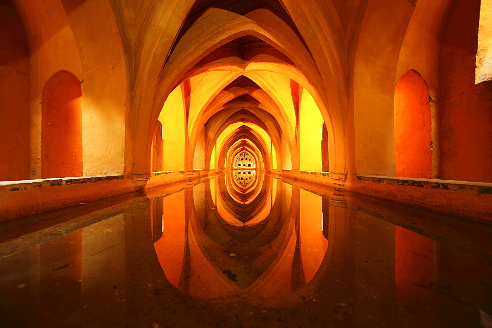 Alcazar, Unesco World Cultural Heritage, Seville, Andalusia, Spain