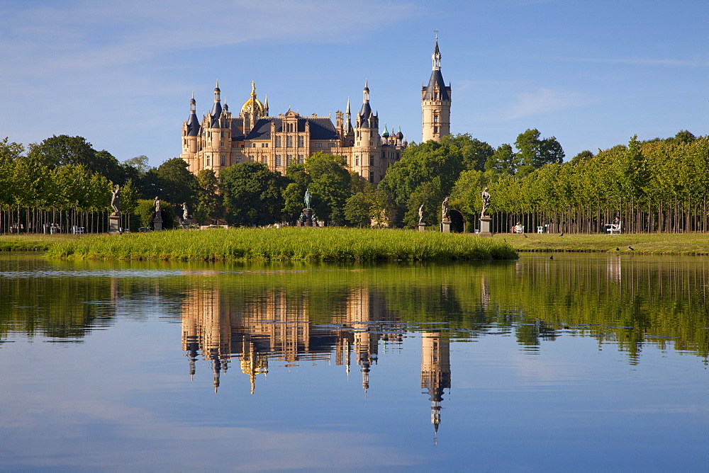 Schwerin Castle, Schwerin, Mecklenburg Western-Pomerania, Germany