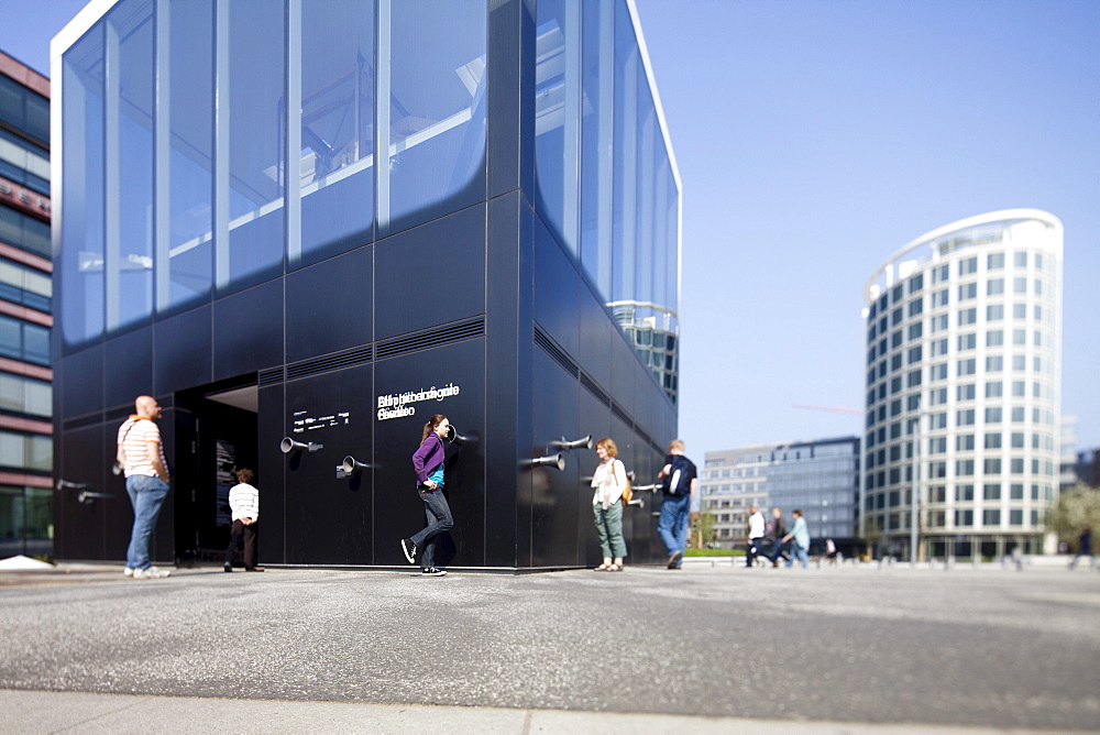 Elbe Philharmonic Hall information pavilion, HafenCity, Hamburg, Germany