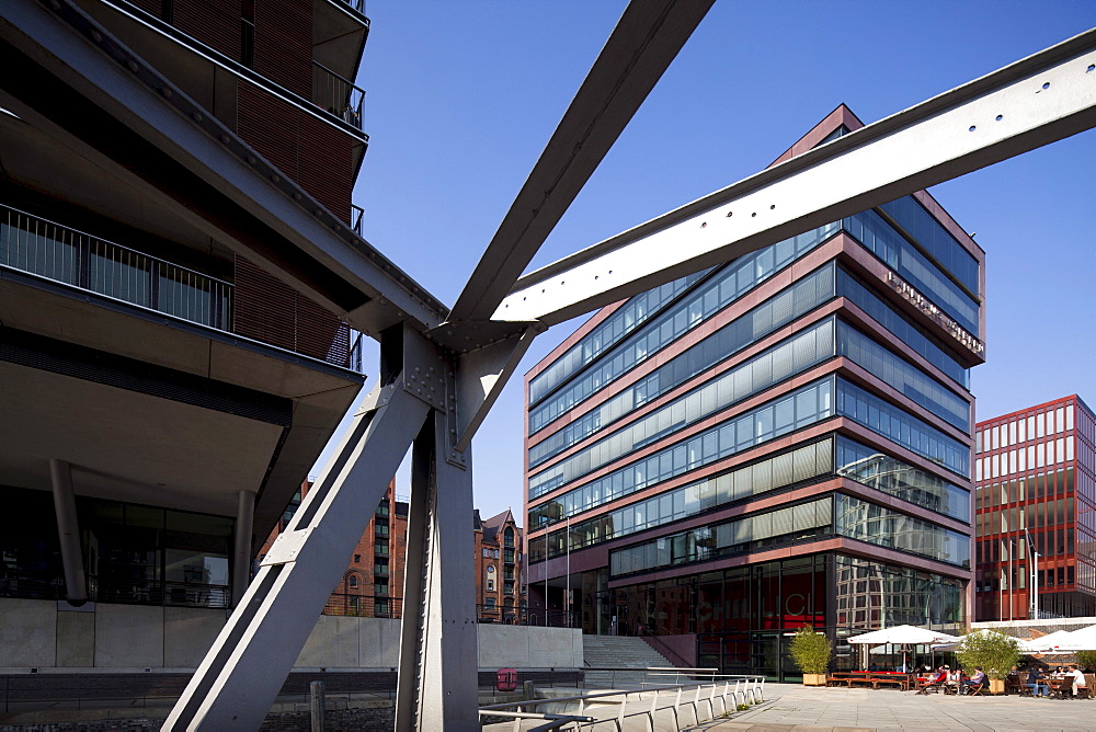 Office building, HafenCity, Hamburg, Germany