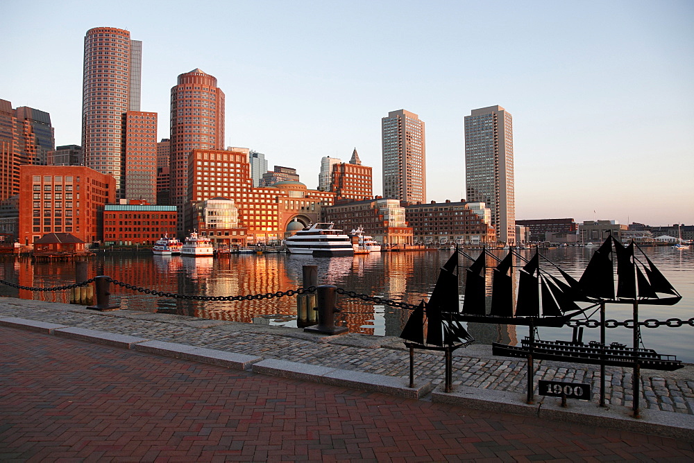 The New Waterfront of Boston, Massachussets, USA