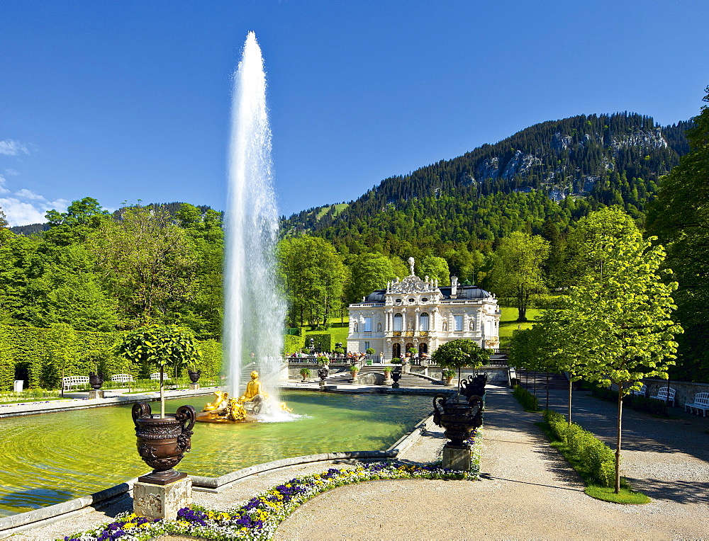 Linderhof Palace, Ettal, Upper Bavaria, Germany