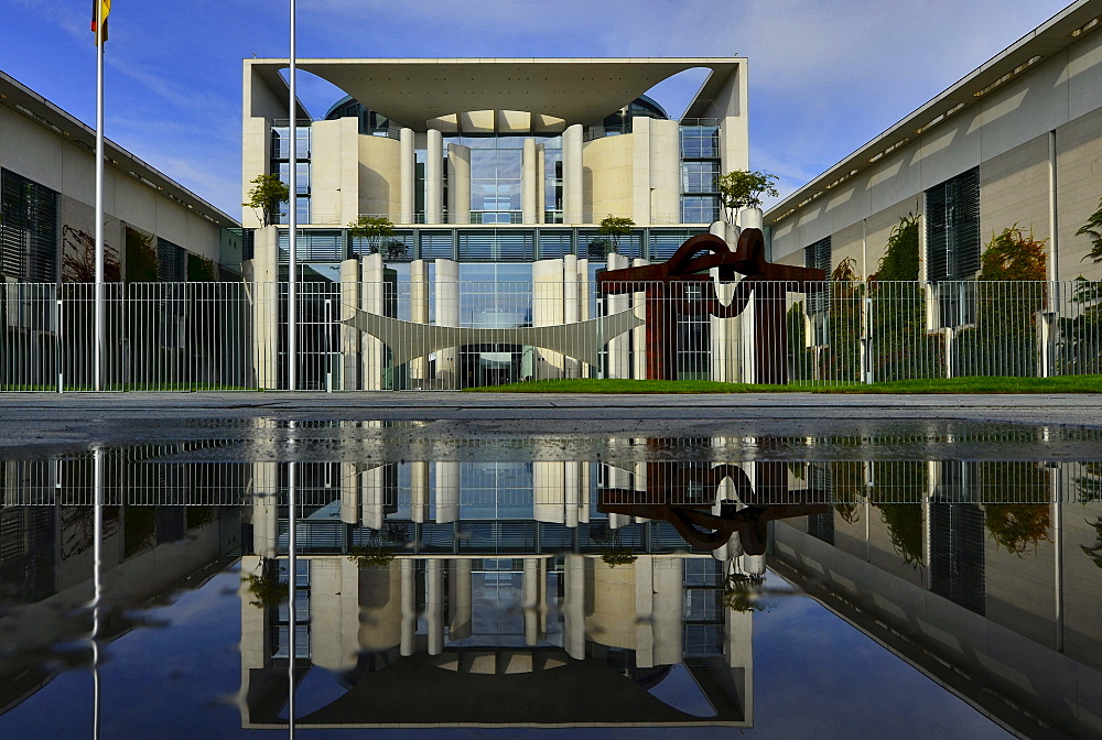 Federal Chancellery, Berlin Mitte, Berlin, Germany, Europe