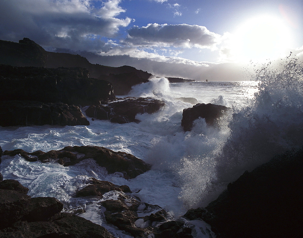 Rocky coast, El Hierro, Canary Islands, Spain