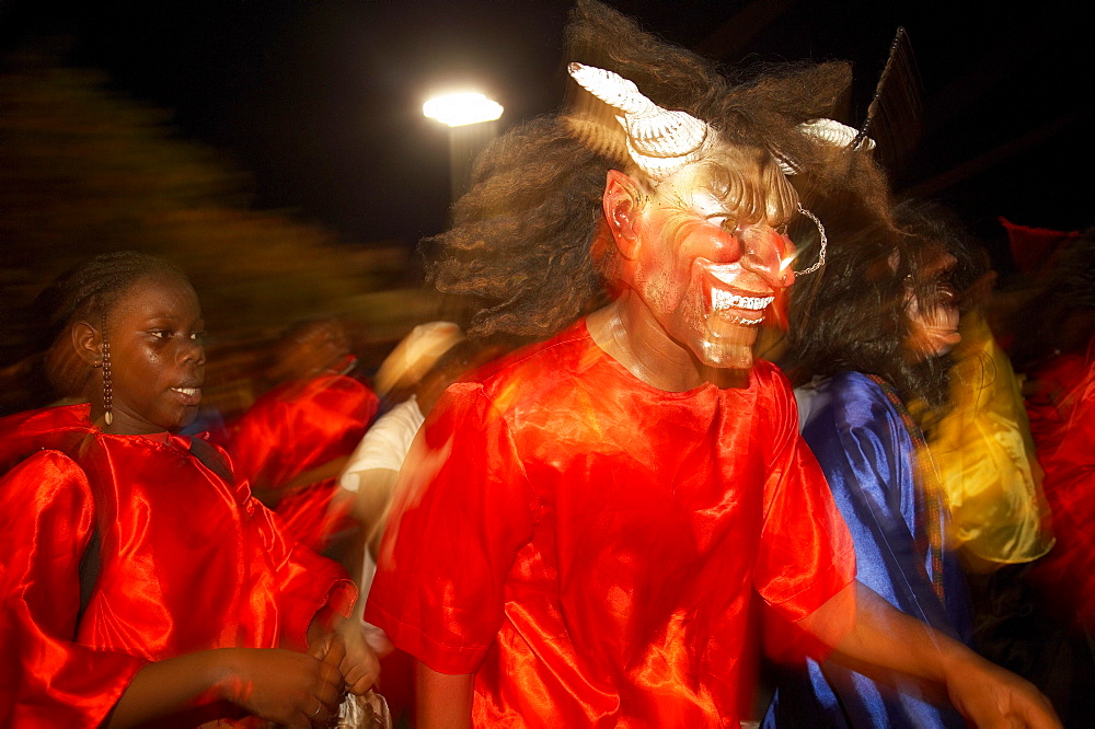 Monsters at the Carnival, Grande-Terre, Guadeloupe