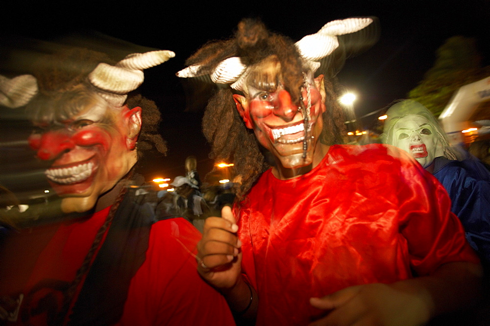 Monsters at the Carnival, Grande-Terre, Guadeloupe