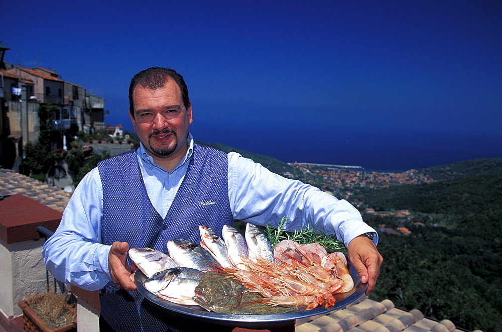 Seafood, Elba, National Park of the Tuscan Archipelago, Tuscany, Italy