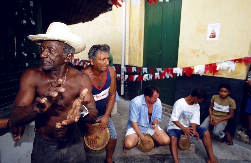 Street Musicians, Sao Luis, Sao Luis, Maranhao, Sao LuÃŒs Island, Brazil