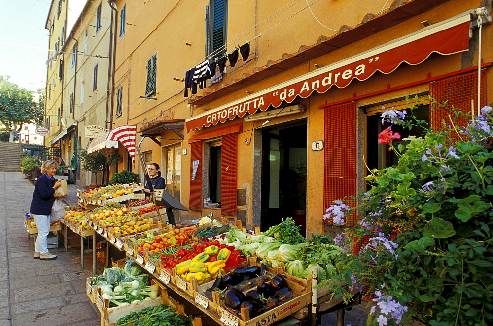 Greengrocery Rio Marina, Elba, Tuscany, Italy