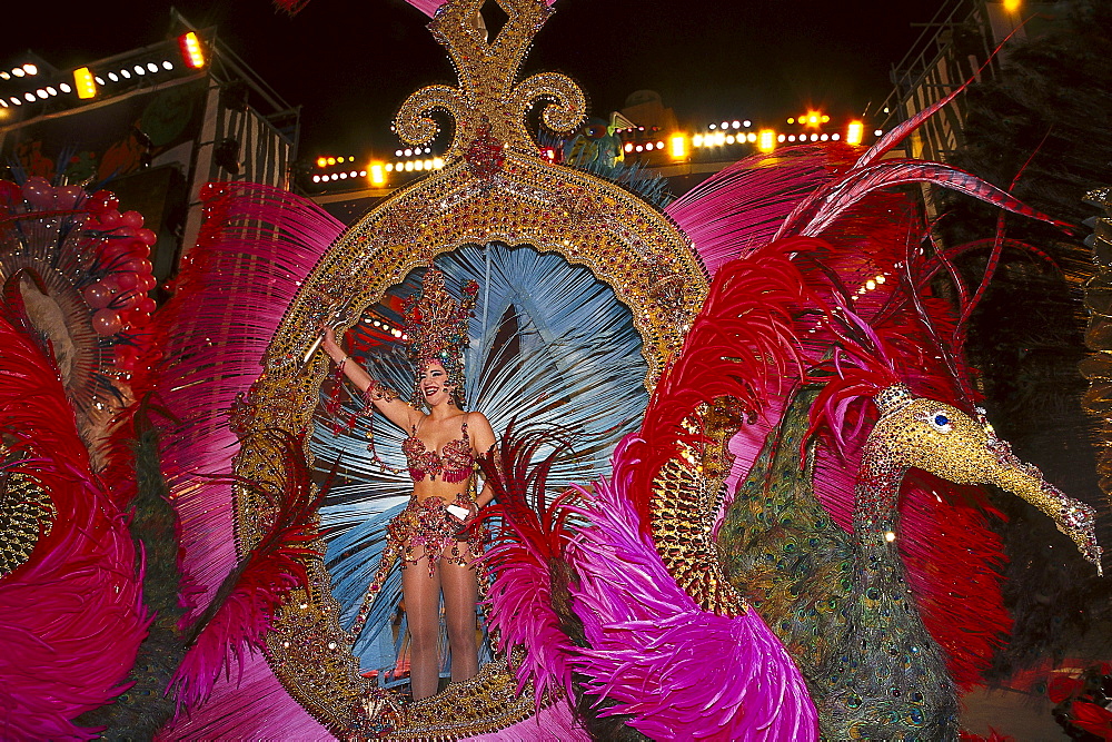 Carneval's Queen, Santa Cruz de Tenerife, Tenerife, Canary Islands, Spain