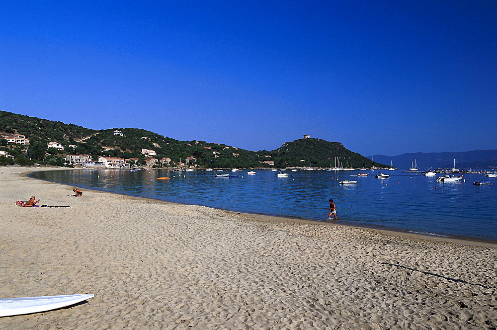 Beach, Campomoro, Corsica, France