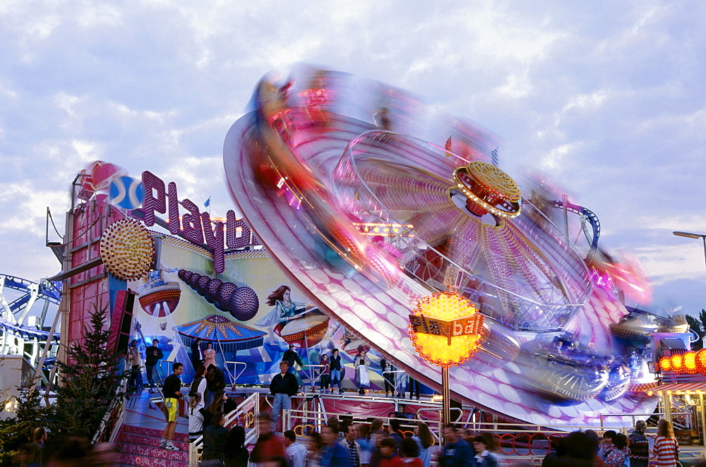 Roundabout, Oktoberfest, Munich, Baveria, Germany