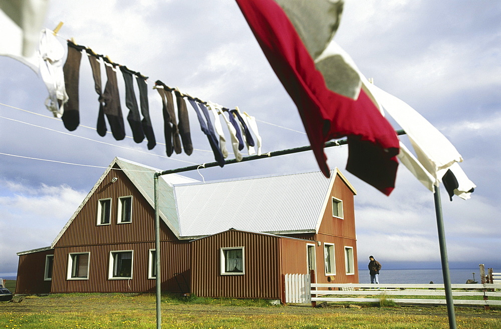 The Red House by the Sea, from Cathi Josephson, Vopnafjordur, North East Island, Island