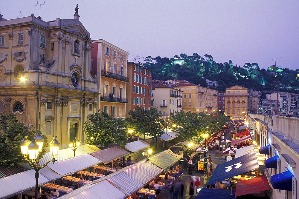 Cours Saleya, Nice, Cote d'Azur, Provence, France