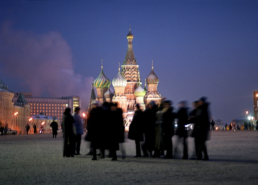 Saint Basil's cathedral, Red Square, Moscow, Russia