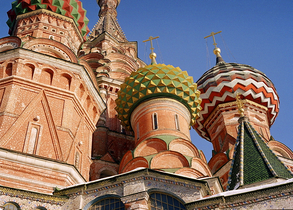 Saint Basil's Cathedral, Red Square, Moscow, Russia