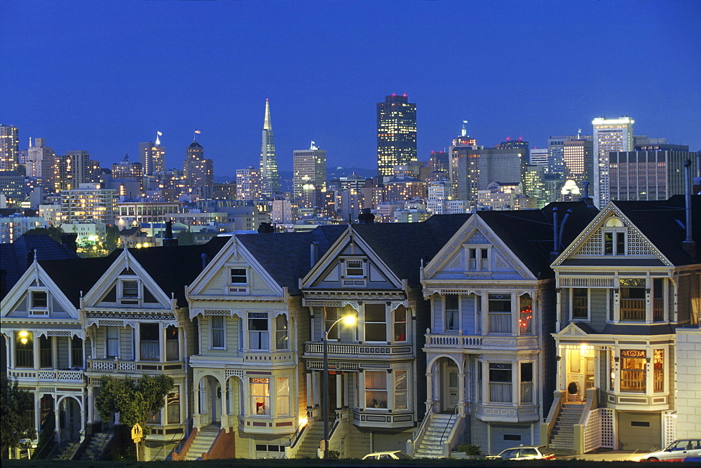 Alamo Square in San Francisco, California, USA