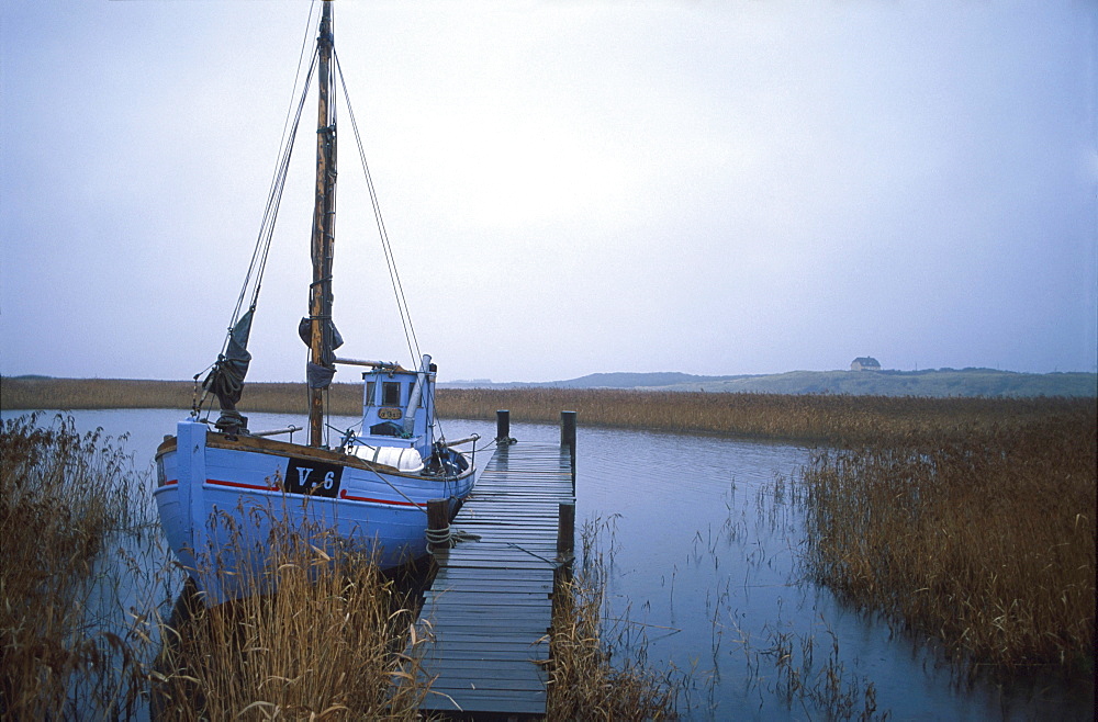 Trawler near Bierregard, Denmark, Europe