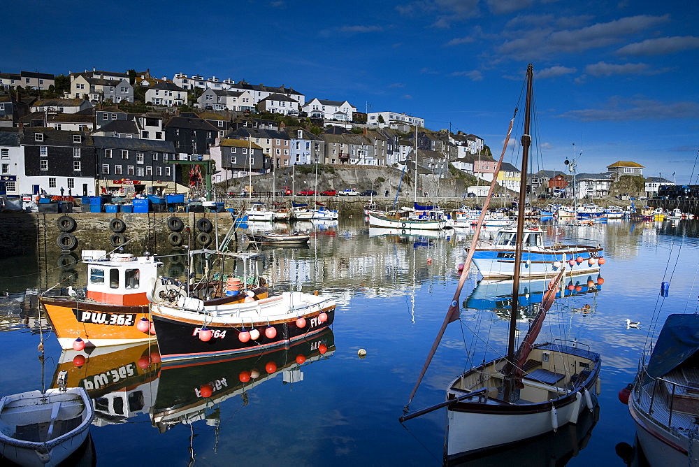 Europe, England, Cornwall, Fishing village Mevagissey