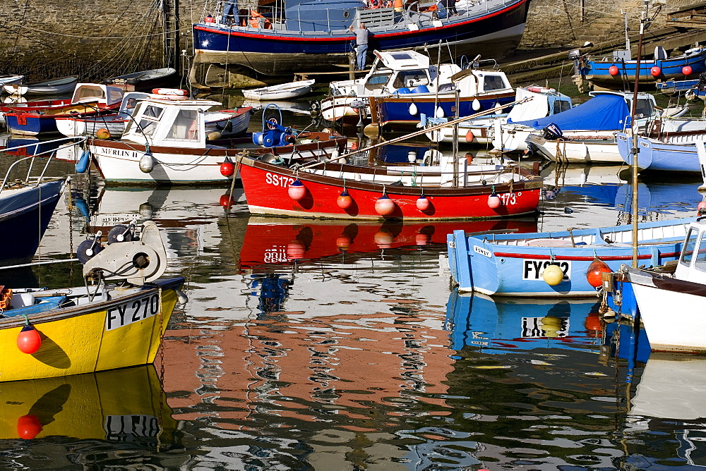 Europe, England, Cornwall, Fishing village Mevagissey