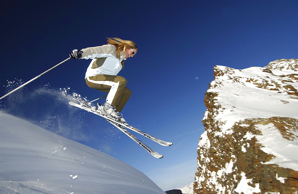Skiing, Lech, Austria