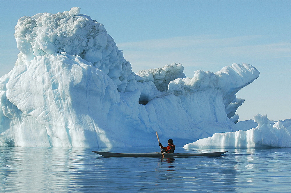 Kayaking, Ilimanaq, Greenland