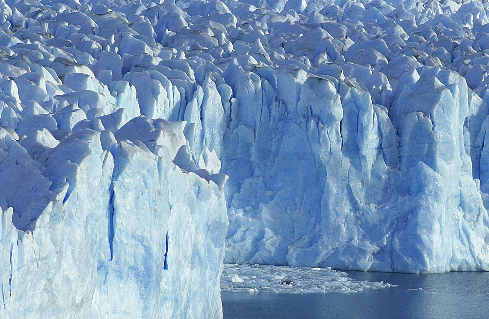 View at Perito Moreno glacier, El CaltÃˆn, Patagonia, Argentina, South America, America