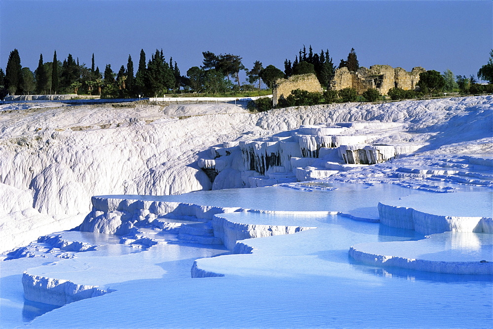 Sinter terraces of Pamukkale, Turkey