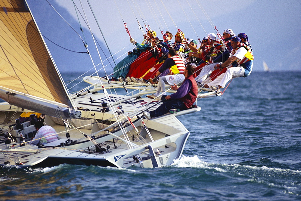 100 Miles Regatta, Sailing, Garda Lake, Italy