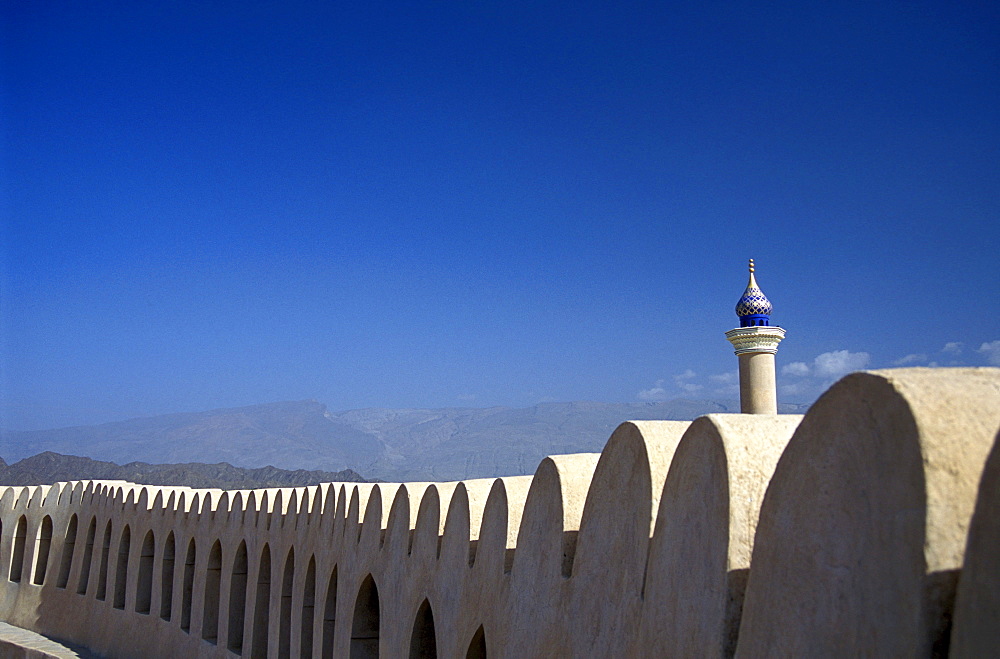 Fort with mosque, Nizwa, Oman