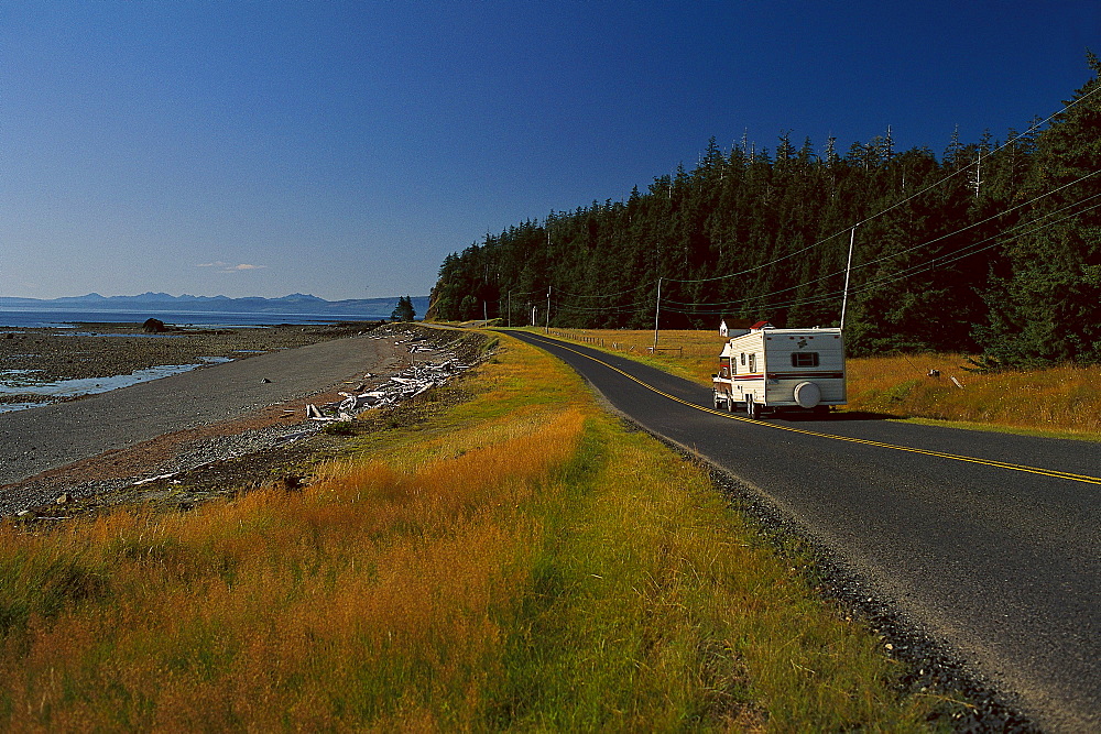 Queen Charlotte Islands, Yellowhead Highway, British Columbia, Canada, North America, America