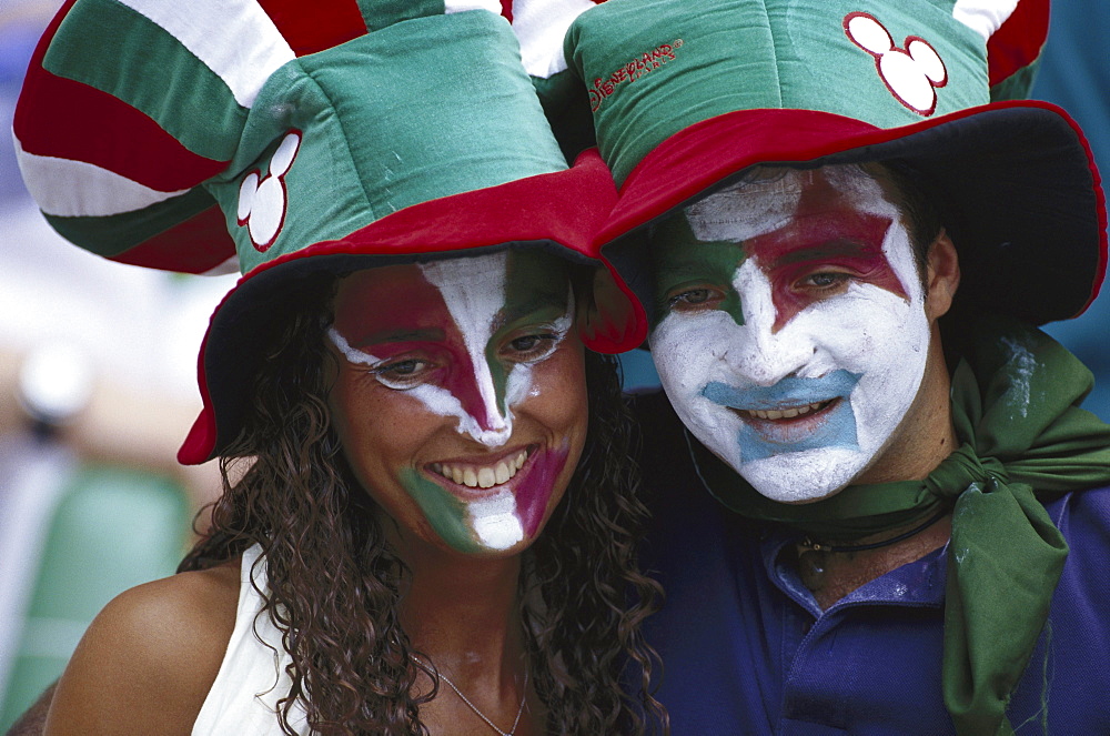 Two italian football fans