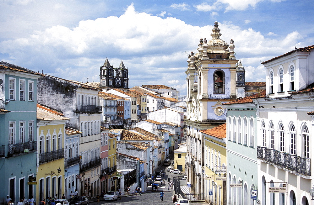 Nossa Senhora do Rosario dos Pretos, Largo de Pelourinho, Salvador de Bahia, Brazil