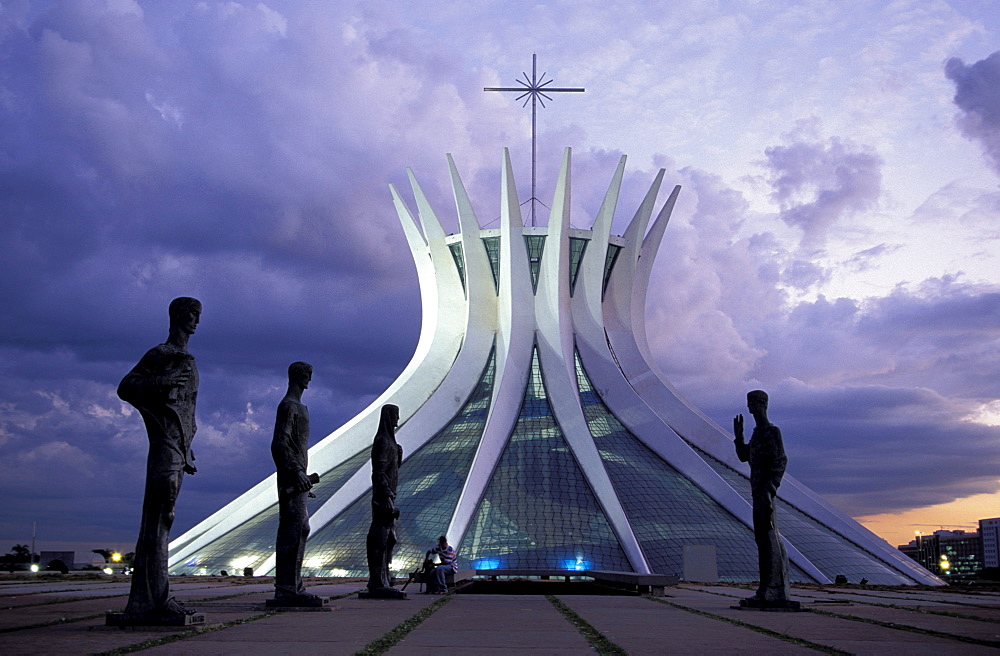 Catedral Metropolitana, Brasilia, Brazil