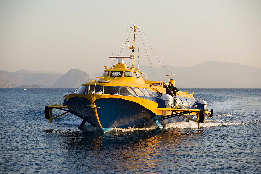 Hydrofoil ferry to Bodrum, Kos-Town, Kos, Greece