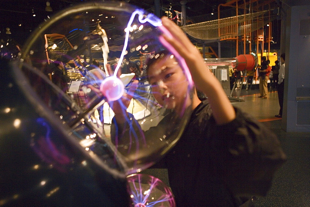 Science and Technology Museum, high voltage bowl, dome, science museum, exhibition, research, Century Square, Science Park