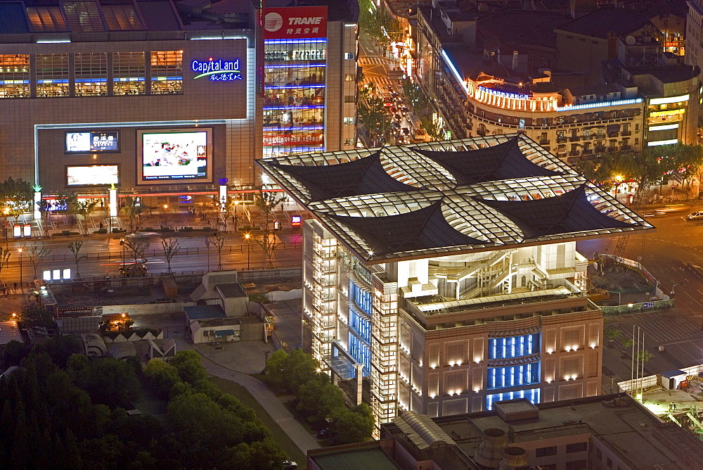 Urban Planning Centre, View from above, city model, People's Square