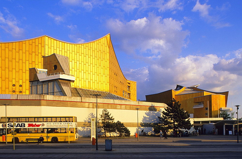 Europe, Germany, Berlin, view of the Berliner Philharmonie