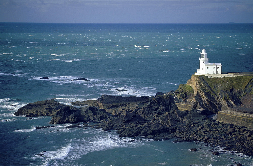 Lighthouse, Hartland Point, Devon, England00058404