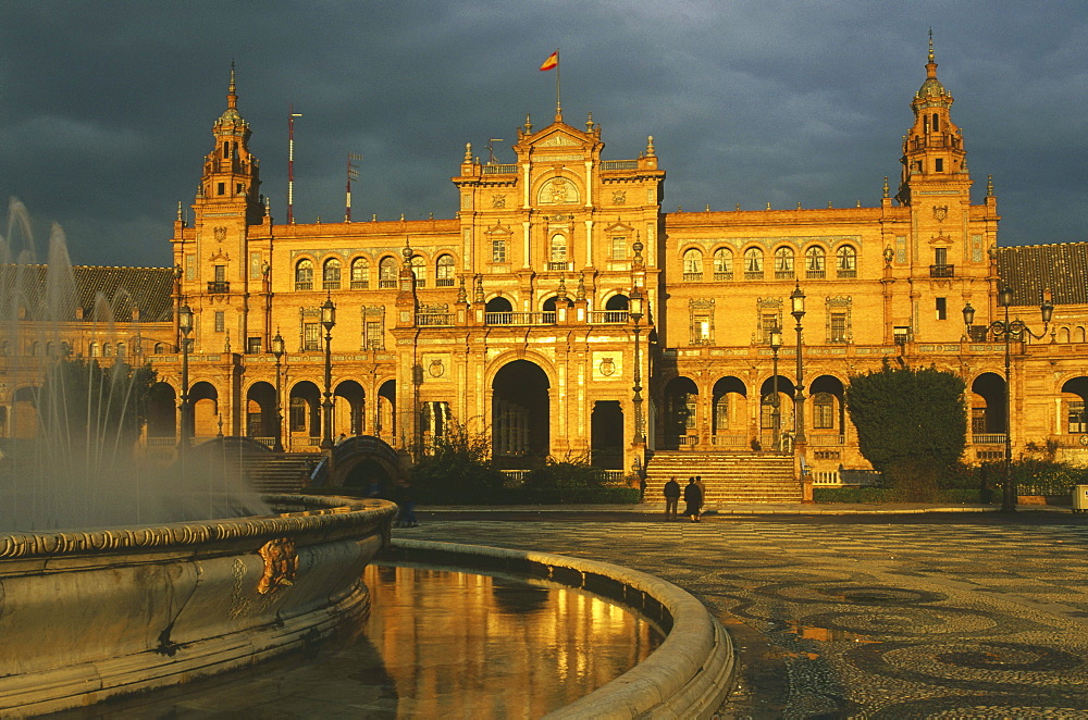 Palacio Espanol, Plaza de Espana, Sevilla, Andalusia, Spain128