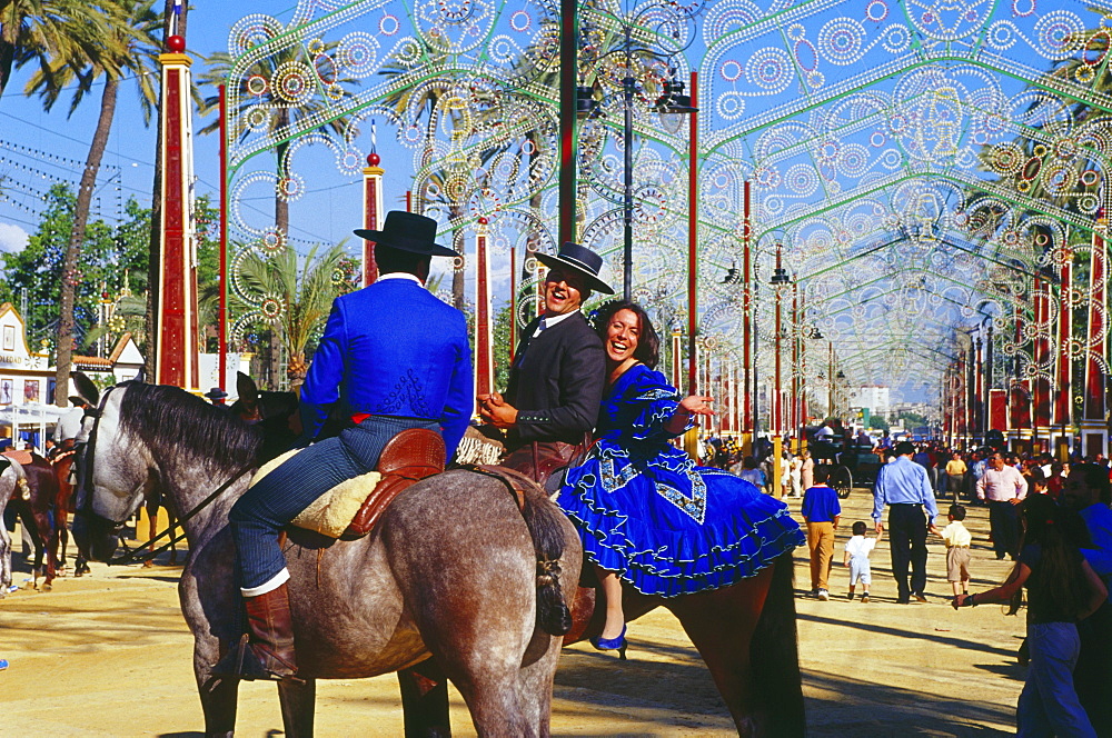 Horse Fair, Feria del Caballo, Jerez de la Frontera, Province Cadiz, Andalusia, Spain