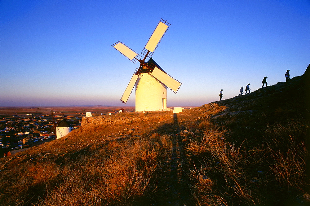 Windmill, Sancho, Consuegra, Province Toledo, Castilla-La Mancha, Spain