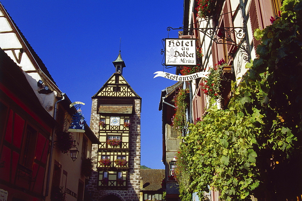 Dolder Tower in Riquewihr, Elsass, France00058471