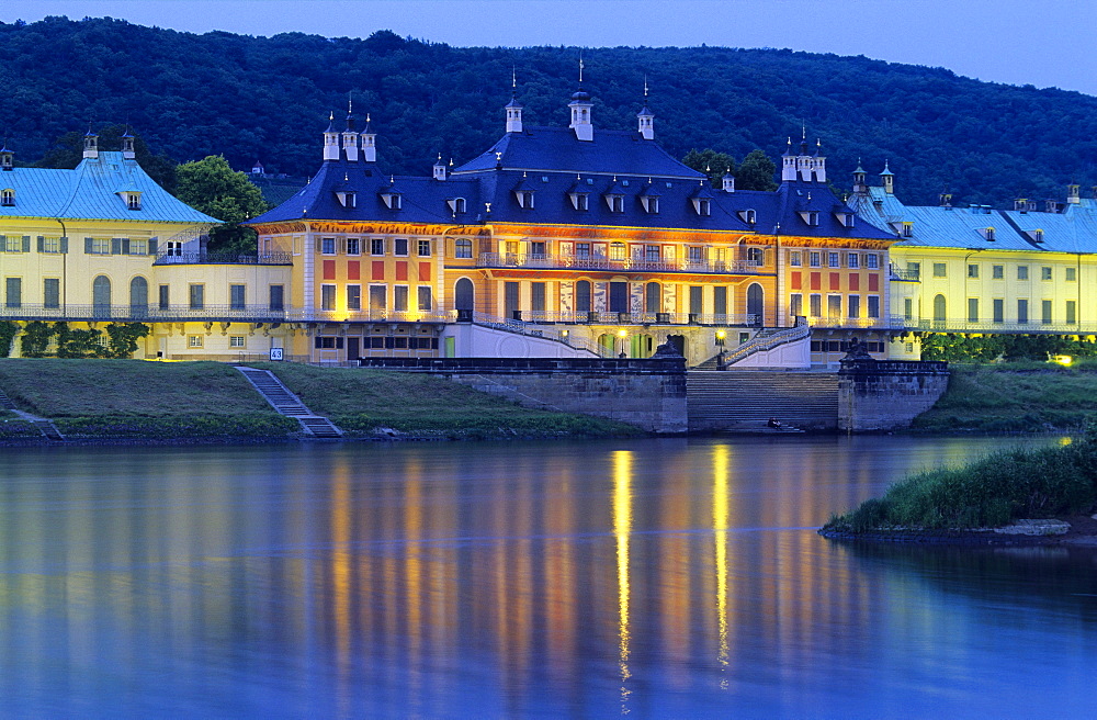 Europe, Germany, Saxony, Castle Pilnitz near Dresden, Wasserpalais