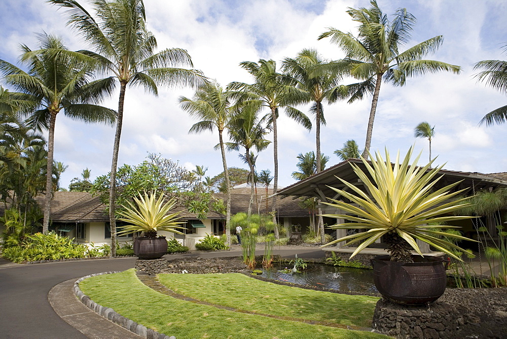 Hotel Hana Maui Entrance, Hana, Maui, Hawaii