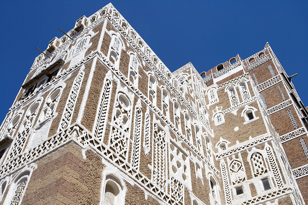 Traditional House in Old Town Sana'a, Sana'a, Yemen