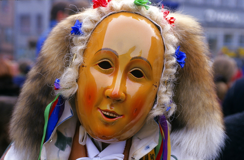 Europe, Germany, Baden-Wuerttemberg, Rottweil, Narrensprung in Rottweil