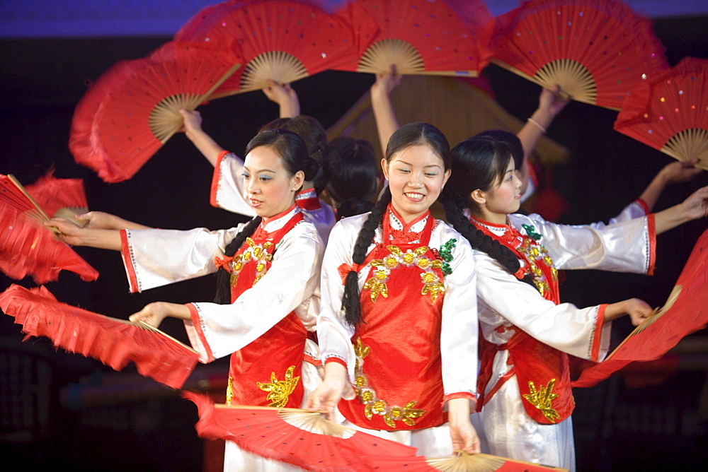 Cabaret Performance aboard MV Victoria Queen, Victoria Cruises, Yangtze River, China