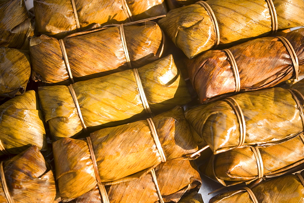 Thai food offered at Suan Chatuchak Weekend Market, Bangkok, Thailand